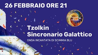 Tzolkin Sincronario Galattico  Onda incantata di Scimmia Blu