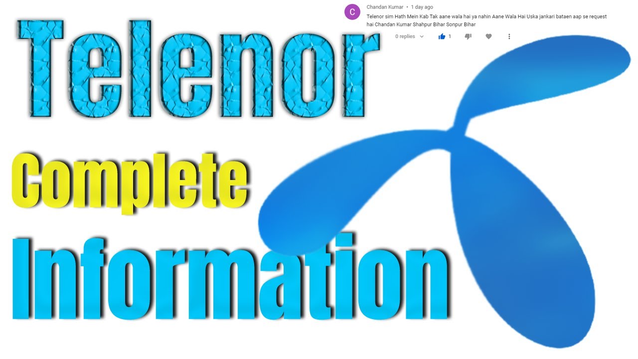 Complete Information Of Telenor(uninor) In India Comeback - YouTube