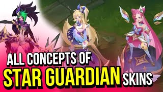All Concepts of Star Guardian Skins | League of Legends and Wild Rift
