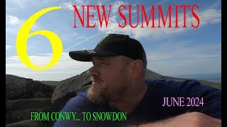 From Conwy to Snowdon [8 summits] (June 2024)