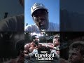 Terence Crawford says hes a threat to Canelo and his legacy #boxing