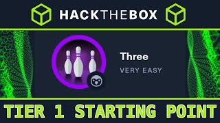 Tier 1: Three - HackTheBox Starting Point - Full Walkthrough