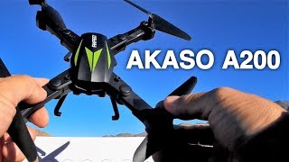 Foldable  Great Distance Wifi FPV Drone AKASO A200