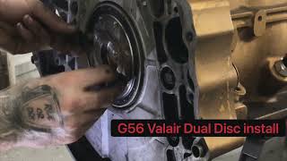 Cummins CR G56 Valair Dual Disk Clutch