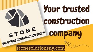 „Stone Solutions Construction Group“, įmonė, įsikūrusi New Rochelle, Niujorke