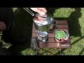 Triumph  T120, ONE BAG CAMPING? TREKOLOGY compact cooking table!