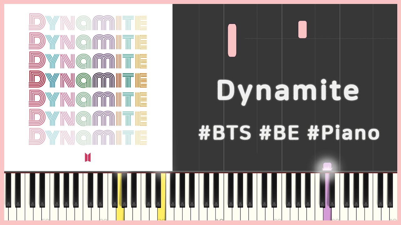 BTS (방탄소년단) - Dynamite / 피아노 커버 / Piano Cover / Piano Tutorial - YouTube