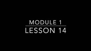 1st Grade: Module 1 Lesson 14