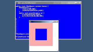 Lesson4 Filling a Window with Color | Java Graphics Tutorial