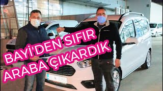 Bayiden Sıfır Ford Tourneo Courier Titanyum Çıkarıyoruz.. #ford