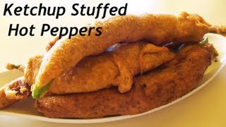 Ketchup Stuffed Hot Peppers / মরিচী (Morichee) [English Subtitles]