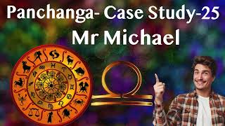 Panchanga Case Study-25  Mr  Michael, Libra Rising