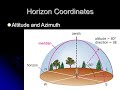 celestial coordinates lecture