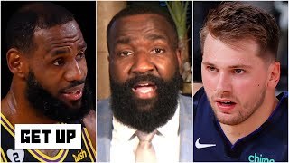 LeBron got tired of hearing about Luka and came out like a freight train - Kendrick Perkins | Get Up