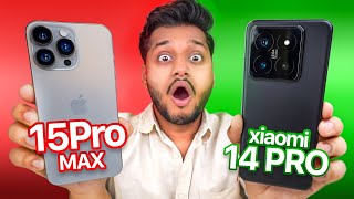 Xiaomi 14 Pro VS iPhone 15 Pro Max | Detailed Comparison | Konsa Kharidna hai?