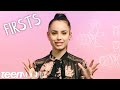 Sofia Carson Shares Her Firsts | Teen Vogue