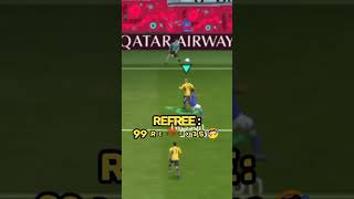 Refree 99 REFLEXES FIFA Mobile 😂💀 #fifamobile #gaming #fifa23 #shorts