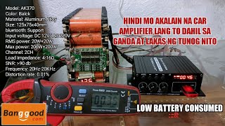 Malupit na mini amplifier | AK370 400w | Banggod