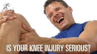 How to know if you have a serious knee injury