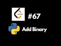 Leetcode 67 Add Binary in Python #python