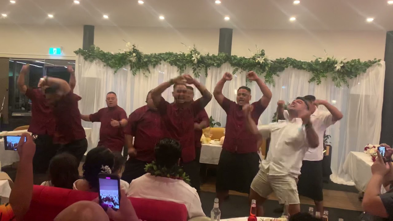 Boys Haka (B&S Wedding) - YouTube