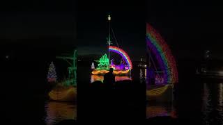 Best Boat at Lighted Boat Parade at Santa Cruz Harbor December 7 2024 #smallyoutubers #SantaCruz