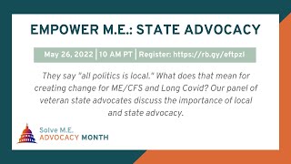 Solve M.E. EmPOWER ME Roundtable: Local Advocacy