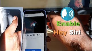 How to Set up Siri on iPhone 11