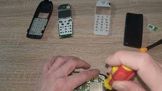 Nokia 5110 From year 1998 inside Disassembly Teardown