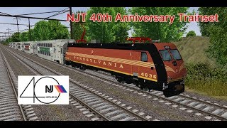 MSTS / OR - TT NJT 40th Anniversary Trainset