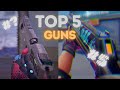 Top 5 Guns in Matr1x Fire (Ranked and Competitive)