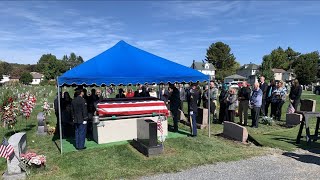 Celebrated World War II veteran Clarence Smoyer laid to rest in Carbon County
