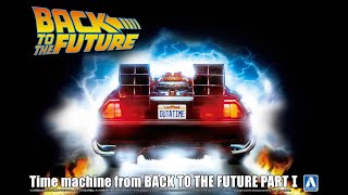 Whats In The Box | Aoshima Back To The Future Time Machine Delorean