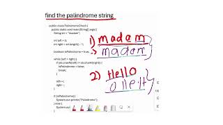Palindrome String in Java | Two Pointer Approach Explained Step by Step