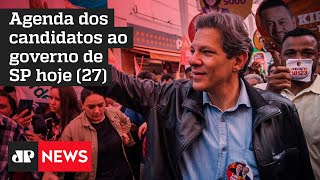 Confira a corrida ao governo de São Paulo a 6 dias do pleito