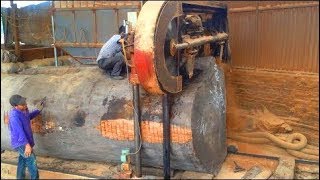 Dangerous Biggest Giant Wood Sawmill Machine Working ¦ Amazing Fastest Woodcutting Sawmill Machinery