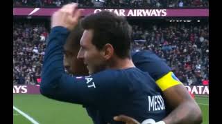 PSG Fans Crazy reaction after Lionel Messi scored stunning Last Minute Free kick Vs Lille GOAT Level