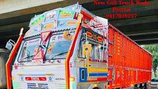 Full Detailed video of tata 4830 at new gill truck body patran 9417039257