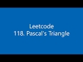 Leetcode 118. | Pascal's triangle | Beginner friendly | C++ | 100% faster than other C++ solutions