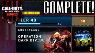 OPERATION: DARK DIVIDE COMPLETE & ULTRA WEAPON BRIBE OPENING! (Black Ops 4 Zombies)