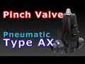 【NEW PRODUCT】Pinch Valve Pneumatic Type AX