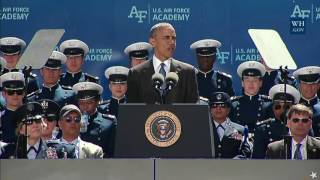 President Obama Addresses the 2016 U.S. Air Force Academy Graduates
