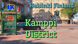 Exploring Kamppi Helsinki most densely populated areas 4K #helsinki #helsinkicity #finland