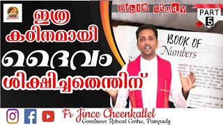 BIO 5 ഇത്ര കഠിനമായ ശിക്ഷകൾ എന്തിനാണ് | BOOK OF NUMBERS | Fr. Jince Cheenkallel HGN