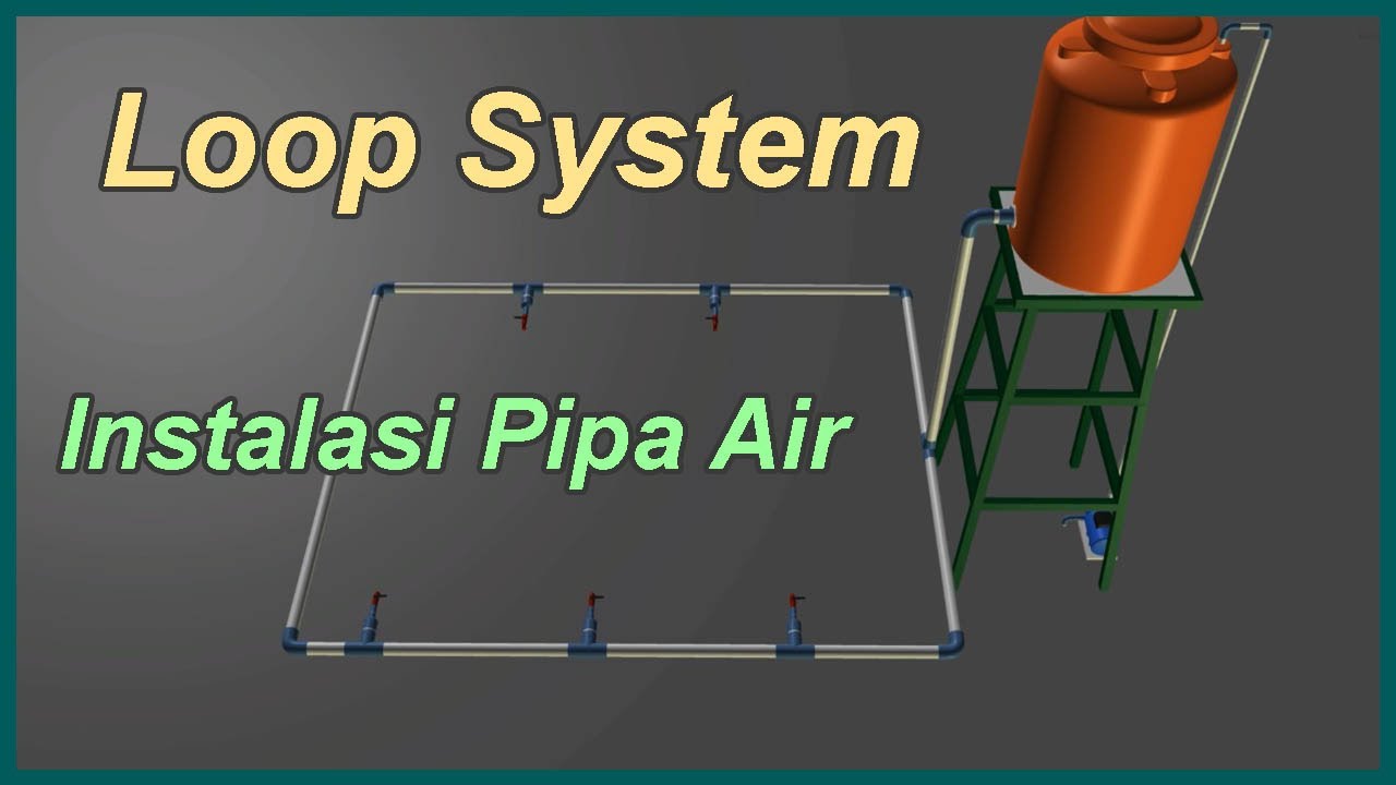 Sistem Pipa Air Melingkar | Closed Loop System | Air Kran Aliran Lebih ...