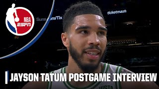 Jayson Tatum says ‘I stunk it up’ in Celtics’ win vs. Suns | NBA on ESPN