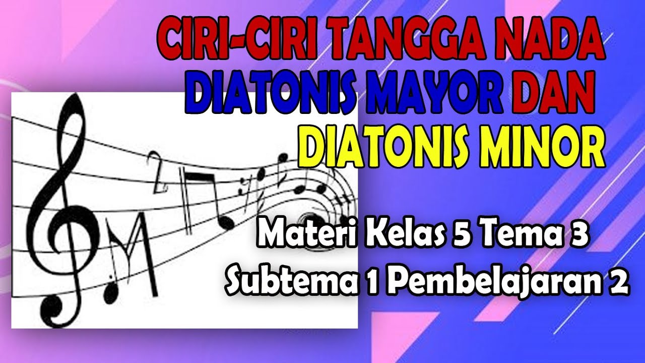 Sebutkan 3 Jenis Tangga Nada Diatonis Minor – Kabarmedia.github.io