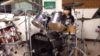 【華月8歳】ドラムレッスン☆ Drum lessons⑨