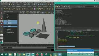 My First Python Script II Learning Python II Python For Maya II ObjectShaderAnimation