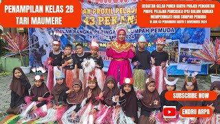 Penampilan kelas 2B Tari Maumere